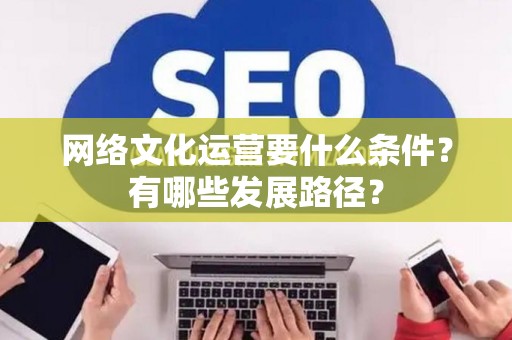 网络文化运营要什么条件？有哪些发展路径？